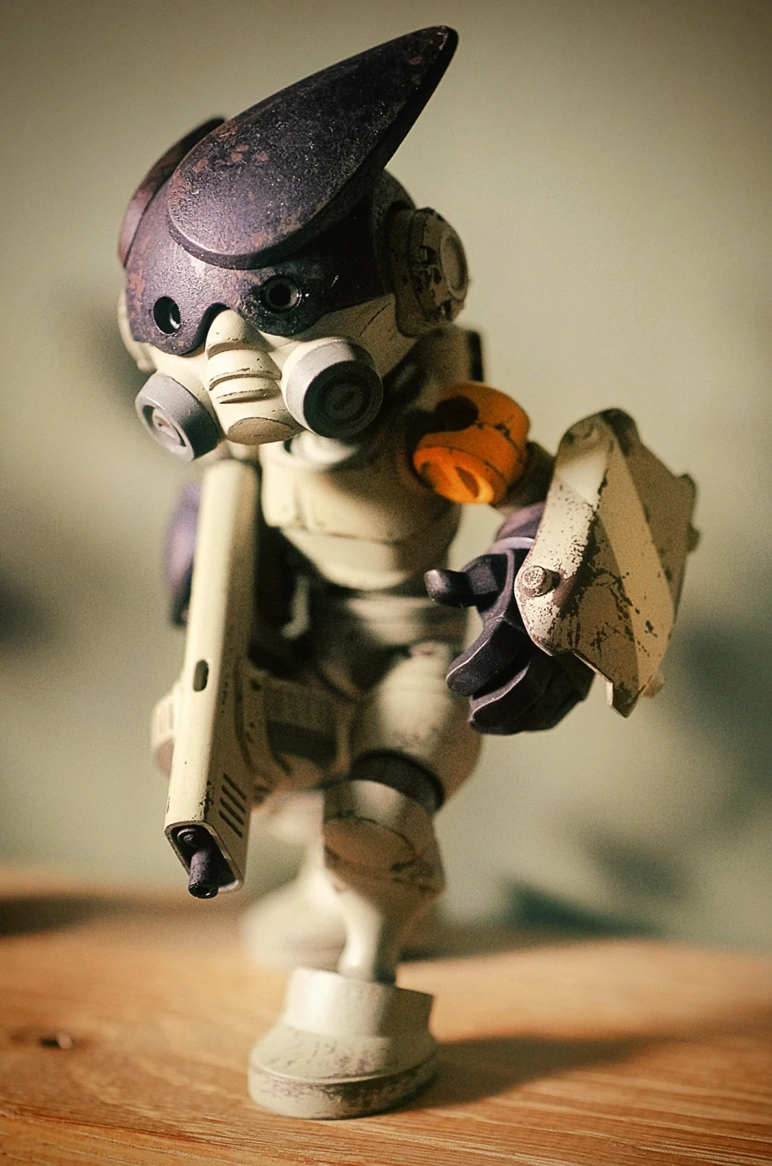 Close view of Varkolak's painted details